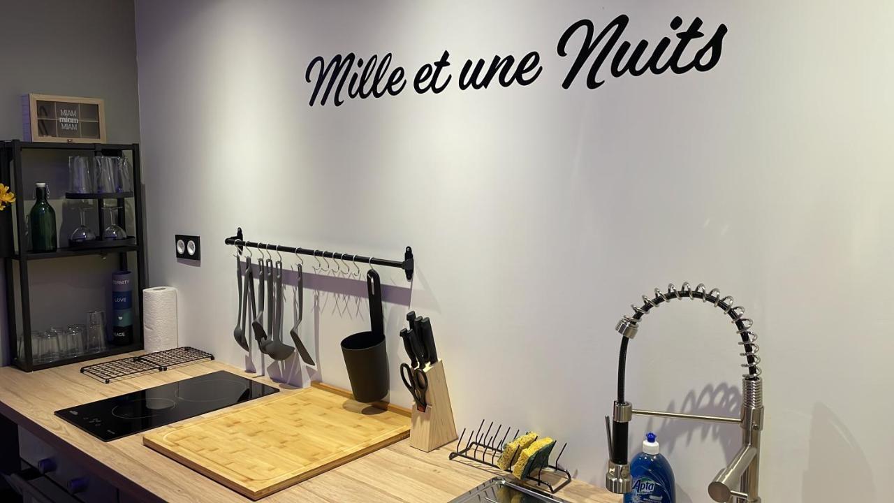 Mille Et Une Nuit, Appartement Classe 3 Etoiles En Rdc Avec Exterieur Et Parking Dole Eksteriør bilde